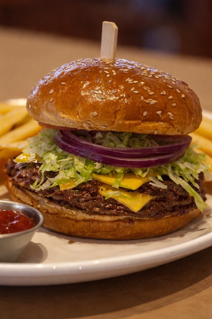 A perfectly crafted smashburger